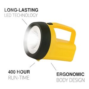 Floating Lantern Flashlight Emergency D Battery Operated Light Lightweight